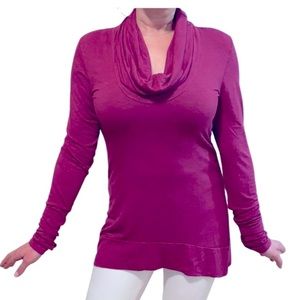 Cowel neck long sleeve